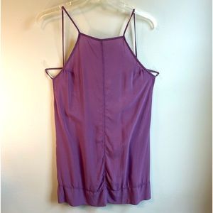 Intimately Free People Size M Purple Strappy Halter Dress Swimsuit Cover Up